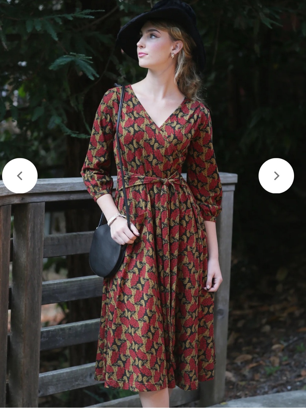 Effie’s Heart Serenity dress Napa print size XL